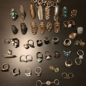 Bag of over 40 rings for $30. perfect for resale